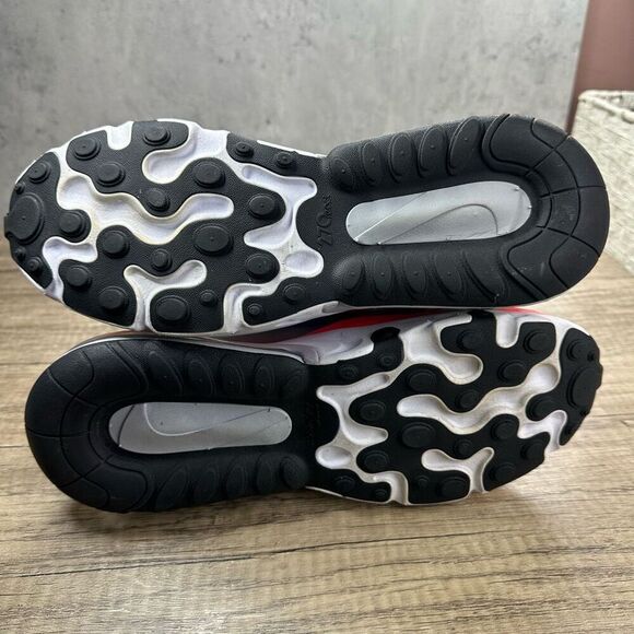 Nike~Women’s~Air Max 270 React Pink/Blue Sneakers(CW3094-100)~Size 8.5 - Picture 7 of 8